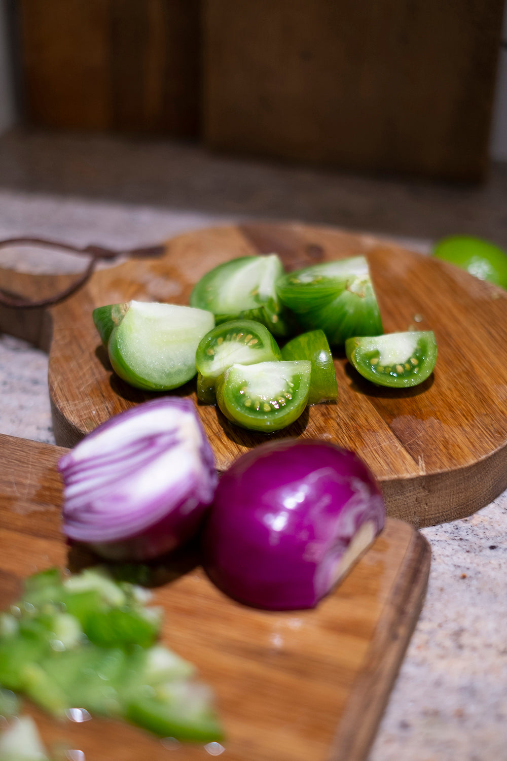 Make Green Tomato Chutney