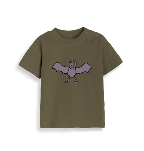 Organic Camouflage Green b tee baby