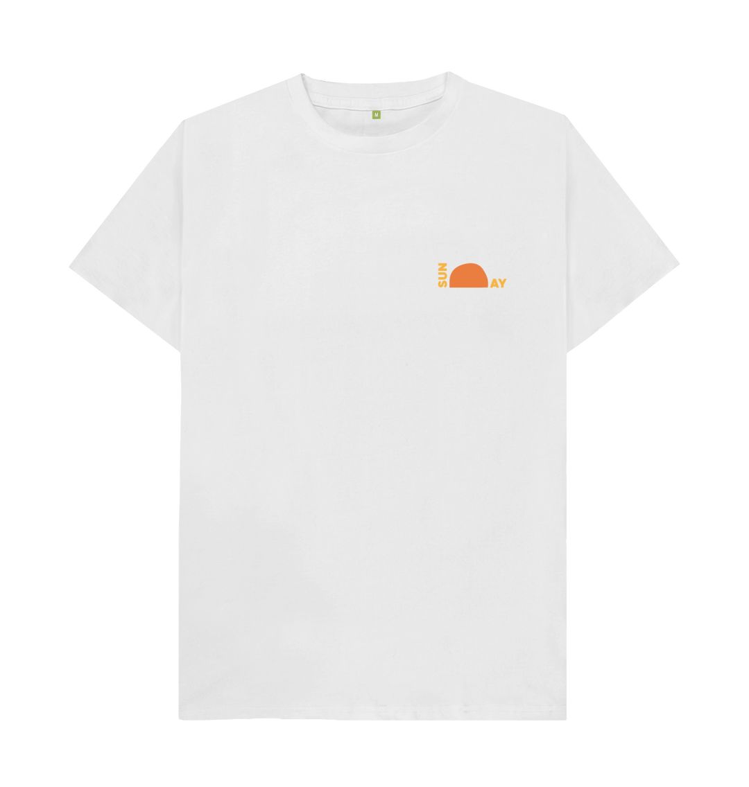 White SunDay Tee Unisex - Organic Cotton