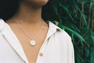 Double sided Batu Necklace