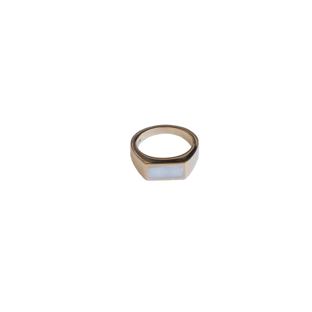 Marmo Signet Ring - Solid 9ct Gold or Silver
